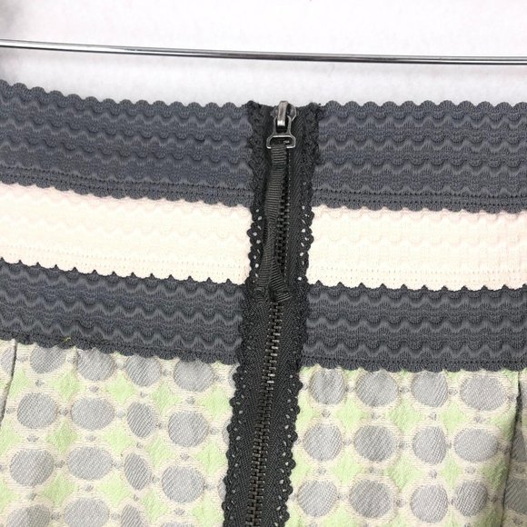 Anthropologie Maeve Seren Jacquard Skirt Sz S - Picture 3 of 6